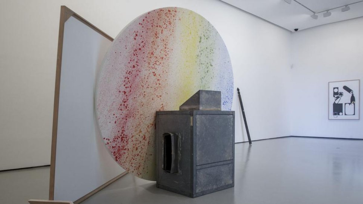 Imagen de la propuesta artistica de Abigail Lazkoz en el CAB.-SANTI OTERO