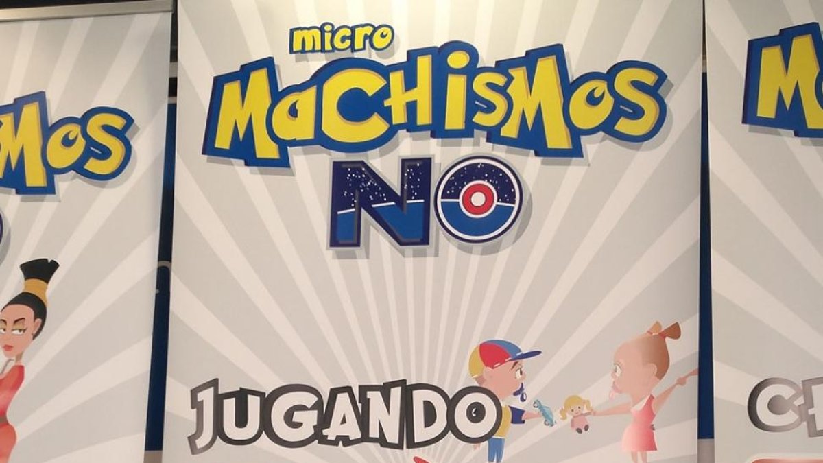 Cartel de uno de los micromachismos.-ECB