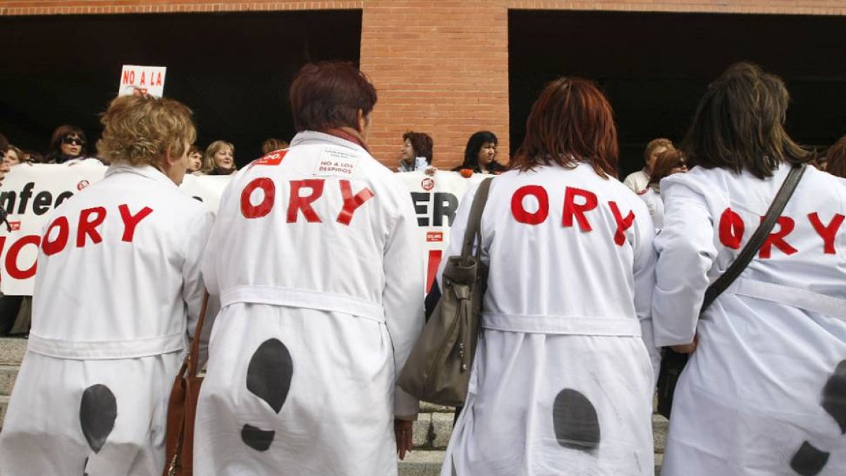Los trabajadores de Ory se vieron afectados por tres expedientes de regulación de empleo en este periodo.-Raúl G. Ochoa