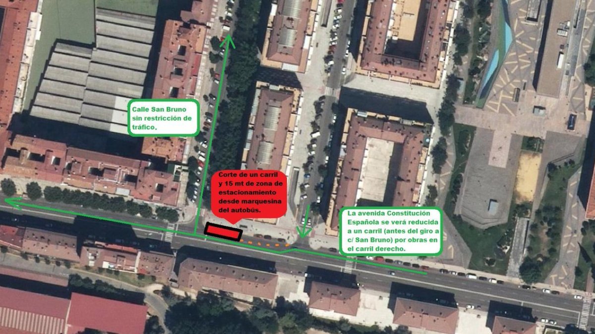Las obras en Capiscol afectarán a la circulación y el aparcamiento de la avenida de la Constitución. POLICÍA LOCAL