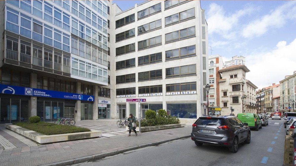 Edificio en el que se ubicaba la oficina de la asociación Plan Estratégico.-ISRAEL L. MURILLO