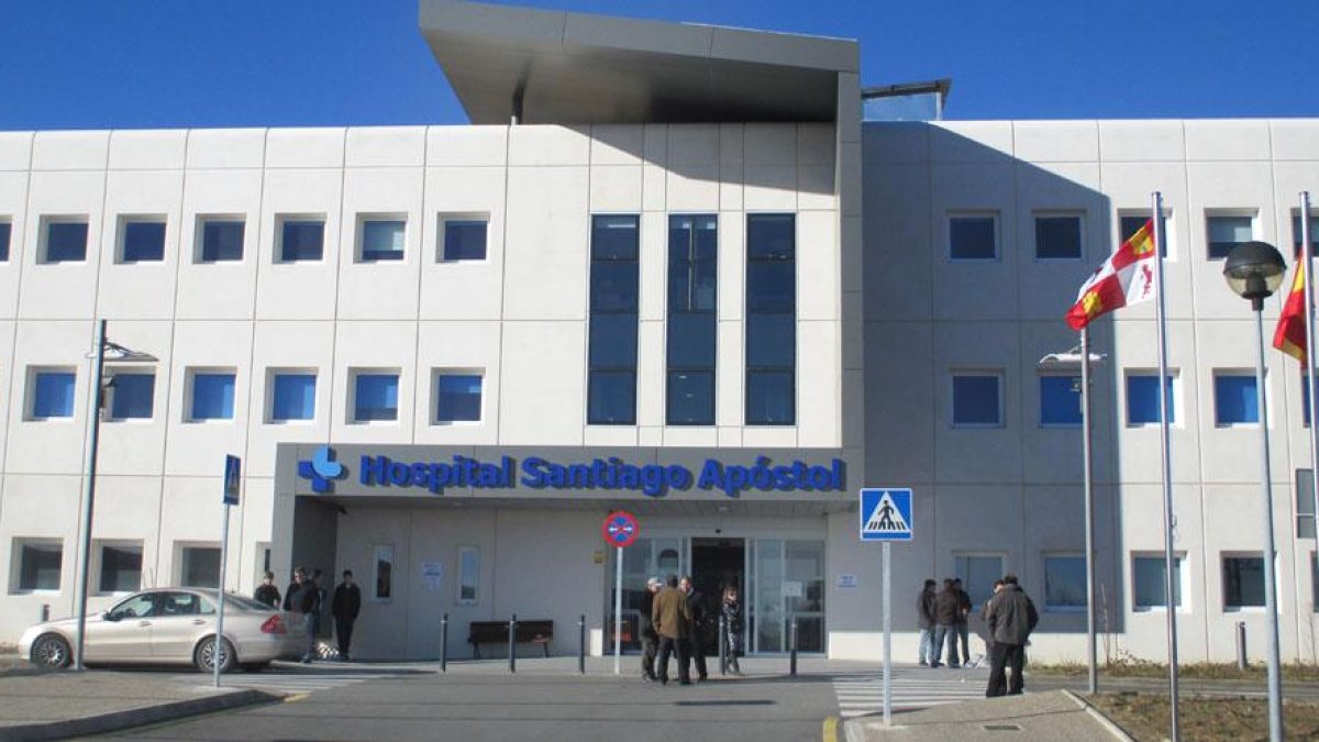 Imagen del hospital mirandés.