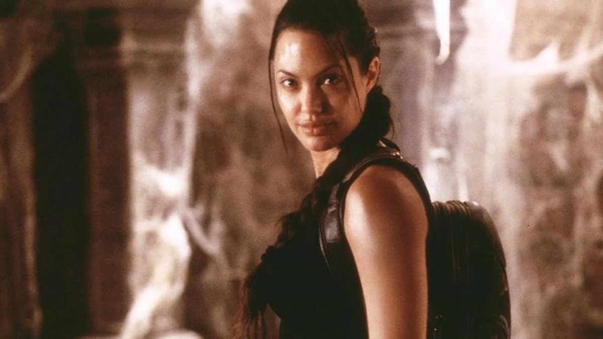 Angelina Jolie como Lara Croft-