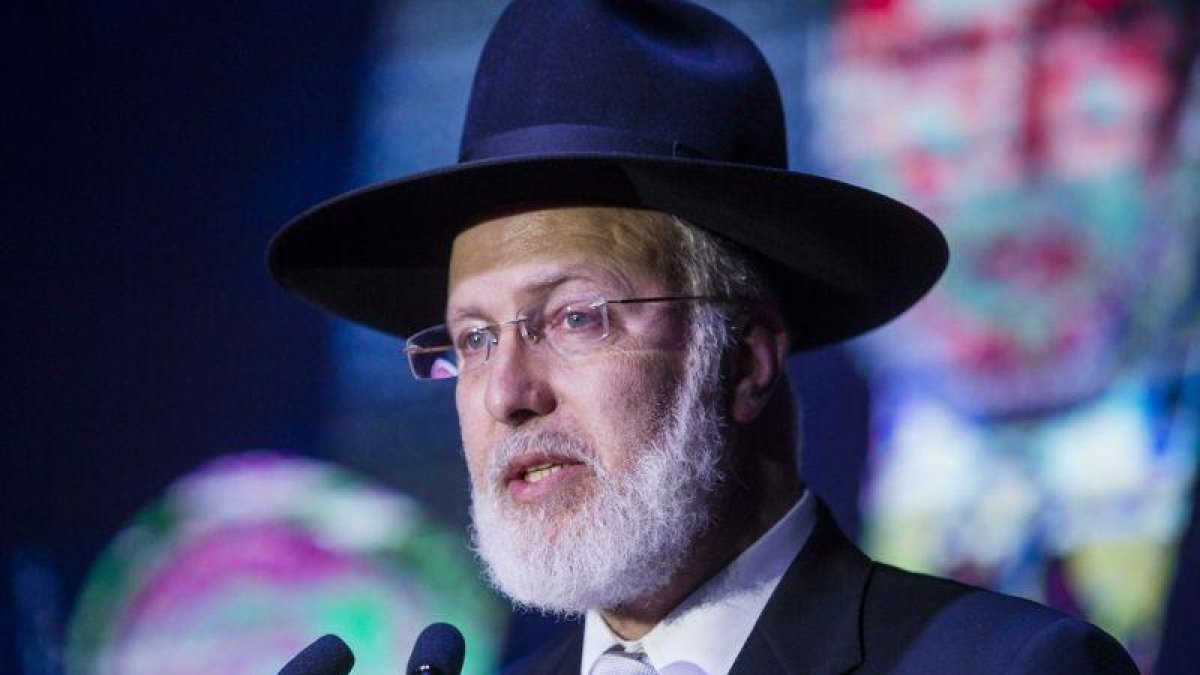 Gabriel Davidovich, gran rabino de Argentina.-AP / AMIA