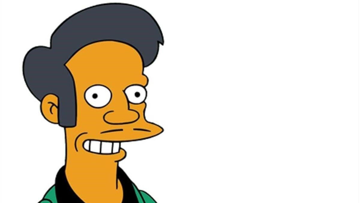 Apu, el controvertido personaje indio de la serie Los Simpson.-