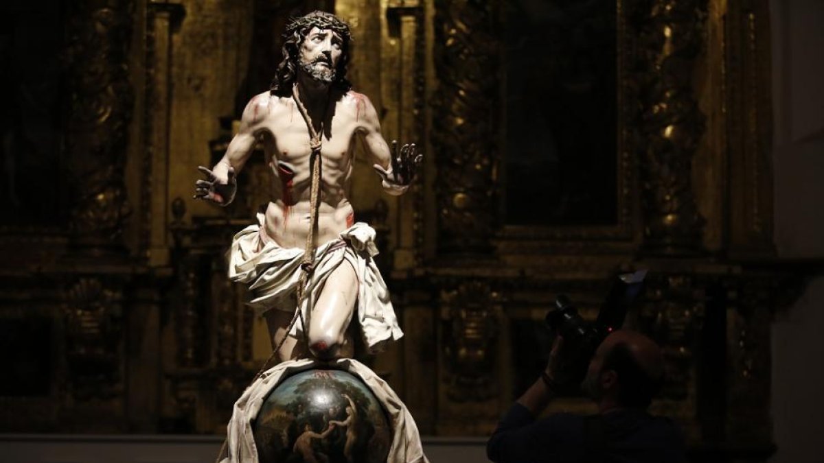 Imagen de la exposición 'Reconciliare' de la Fundación de las Edades del Hombre en Cuéllar en 2017.-ICAL