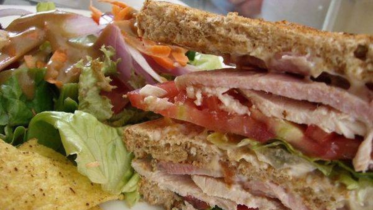 Imagen de archivo de un sandwich.-