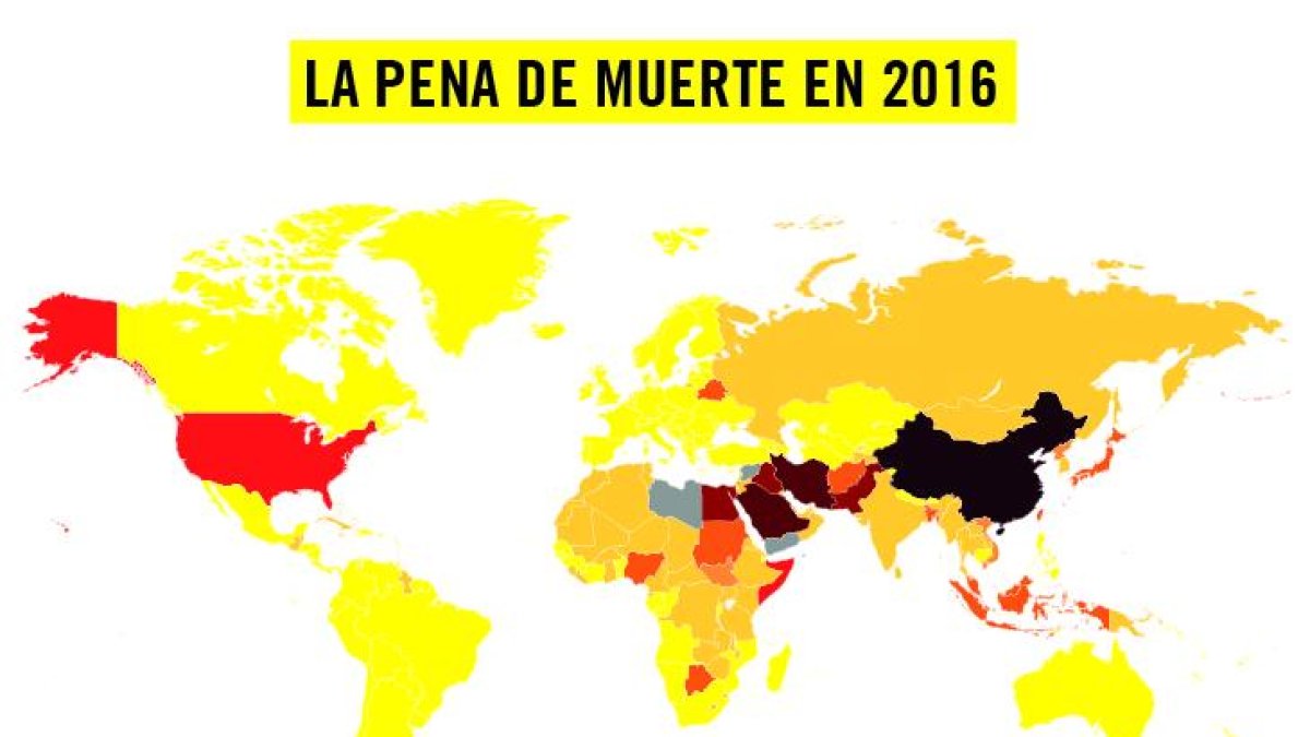 Presentación del informe anual sobre la pena de muerte en el mundo, con especial foco en China.-AP