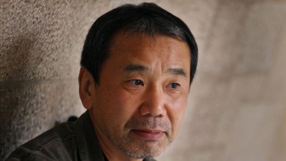Haruki Murakami, el año 2011 en el Palau de la Generalitat.-JORDI BEDMAR