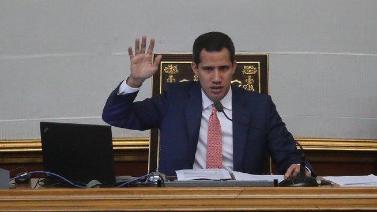 El presidente de la Asamblea Nacional de Venezuela, Juan Guaidó.-EFE