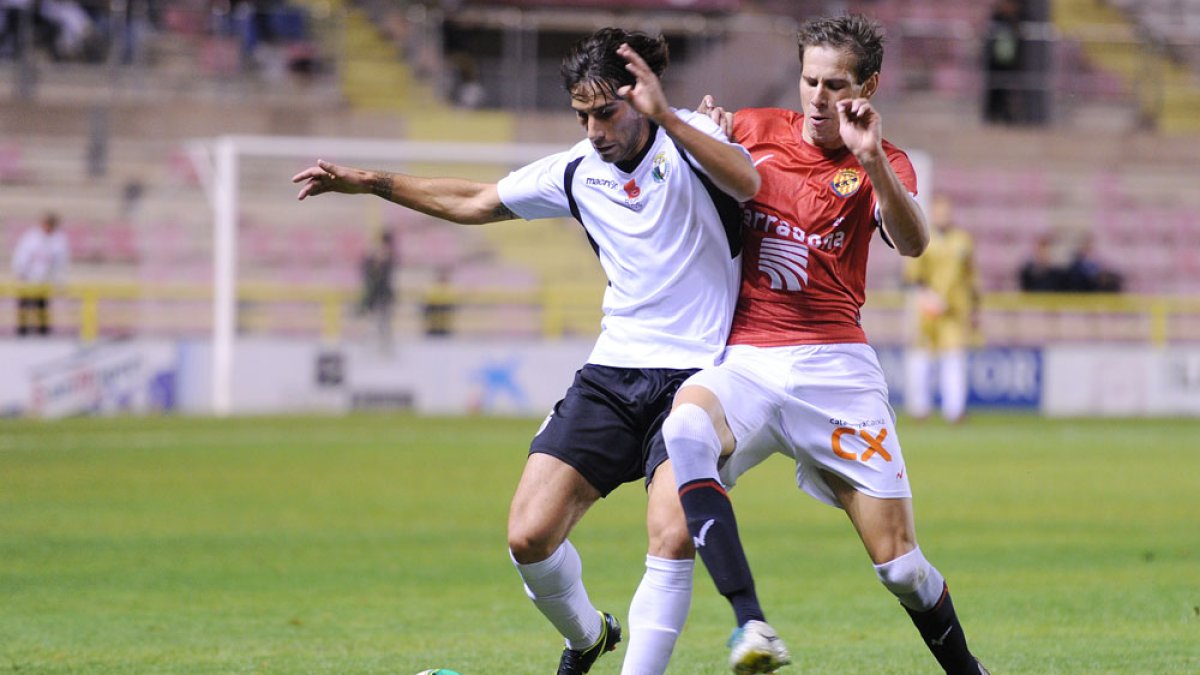 El último partido de Copa disputado en El Plantío se celebró en la campaña 2013-14 contra el Nastic. ISRAEL L. MURILLO