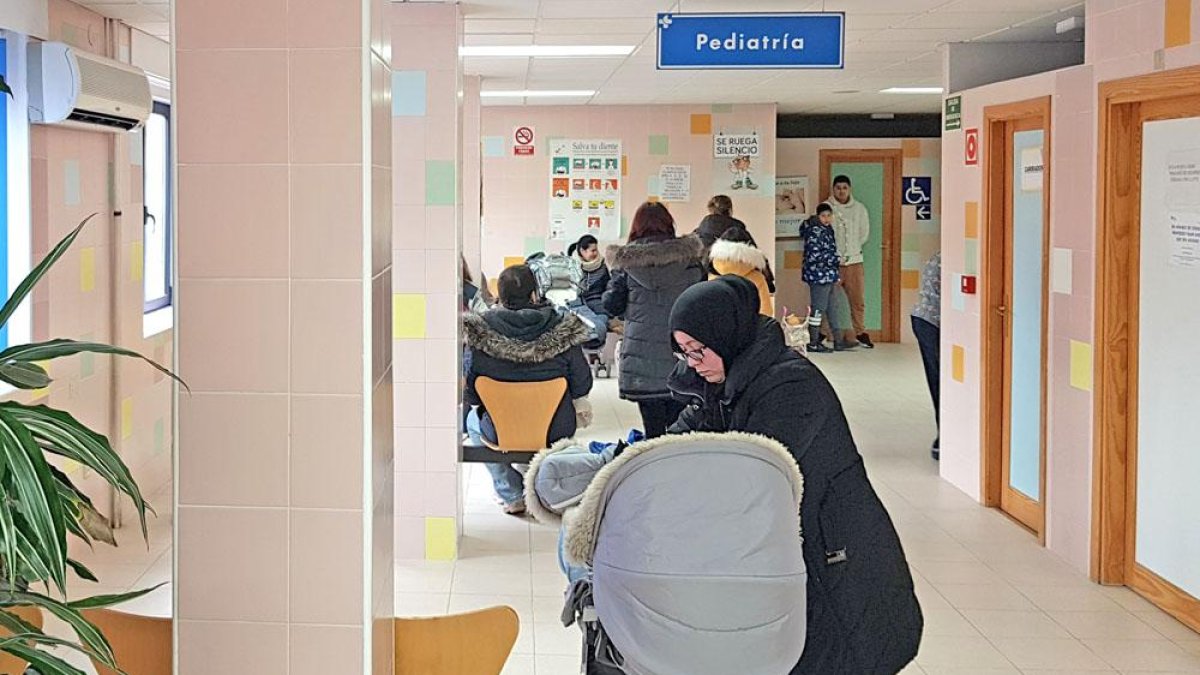 Imagen de archivo del área de Pediatría de Atención Primaria en Aranda.