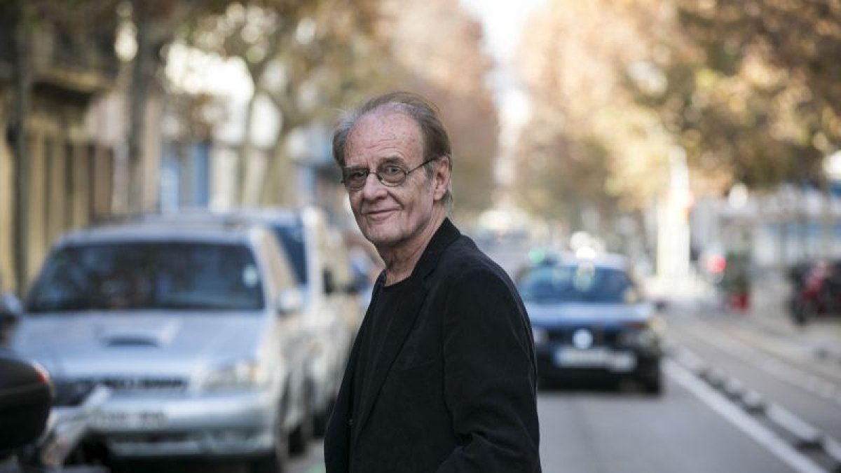 Luis Eduardo Aute, en Barcelona, el pasado diciembre.-