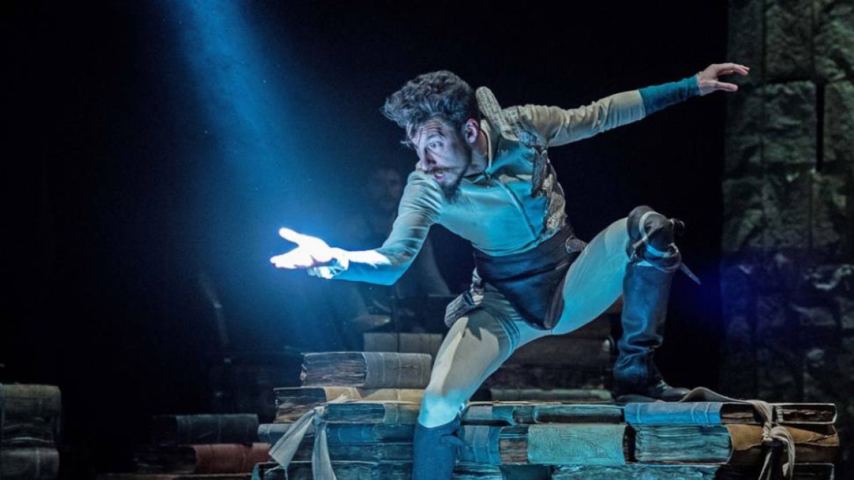 El Ciclo de Teatro Joven se despide con ‘En un lugar del Quijote’, de los madrileños Ron Lalá, hoy en el Principal.-