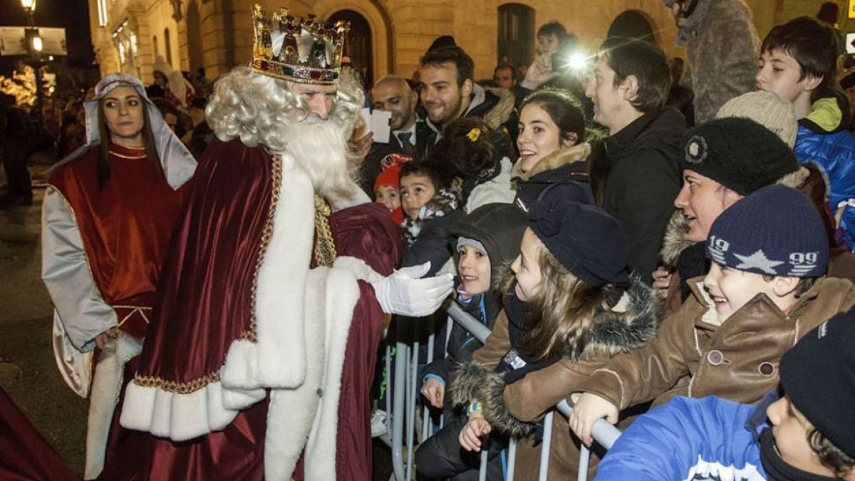 Imágenes de la cabalgata del año pasado.-Santi Otero