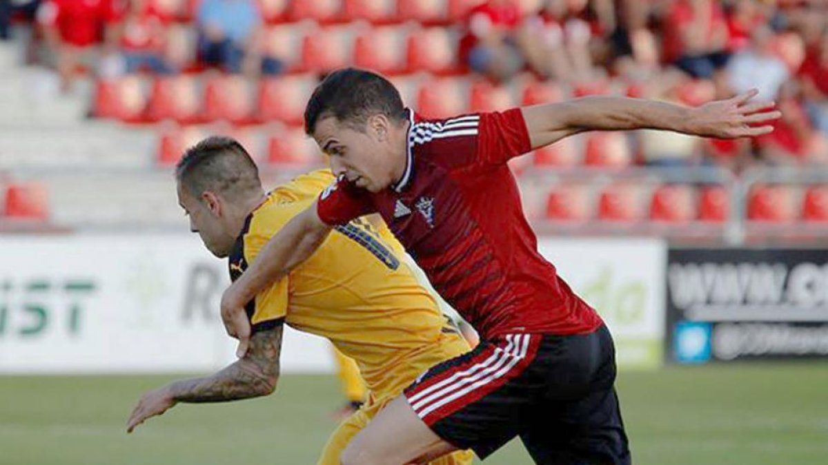 El Mirandés jugará su último amistoso el sábado ante la Real B en Zubieta.-