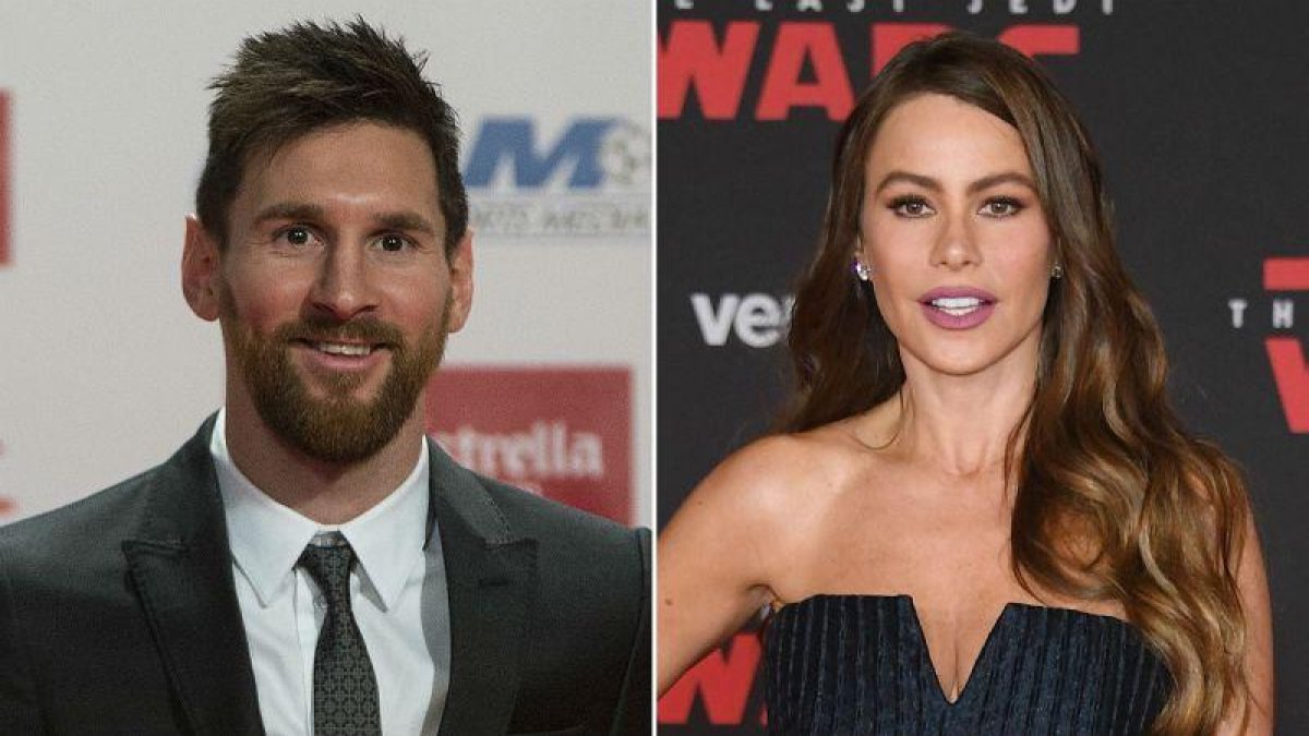 Messi, el latino mejor pagado, y Sofía Vergara, la tercera.-EL PERIÓDICO