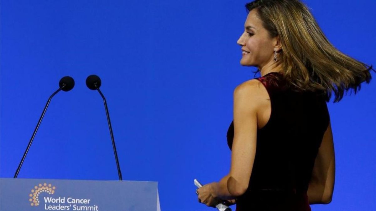 La reina Letizia, en México.-REUTERS / HENRY ROMERO
