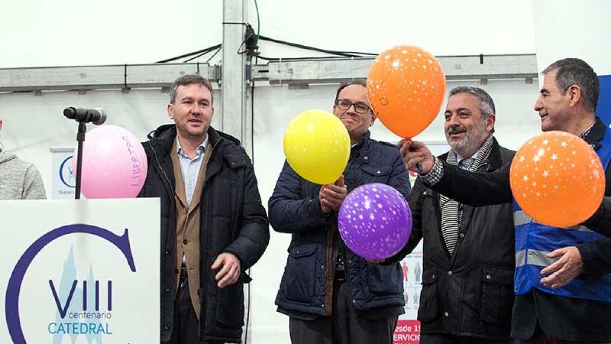 En la clausura comparecieron Javier Lacalle, Carlos Raúl de Pablos, Pedro de la Fuente y Jesús Cirujano.-ICAL