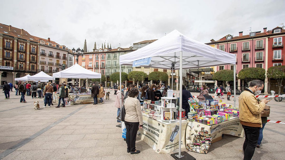 Imagen de la festividad del Día del Libro del pasado año. SANTI OTERO