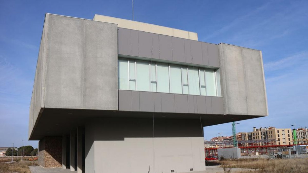 El edificio del Ctacyl está sin equipar a día de hoy.-L.V.