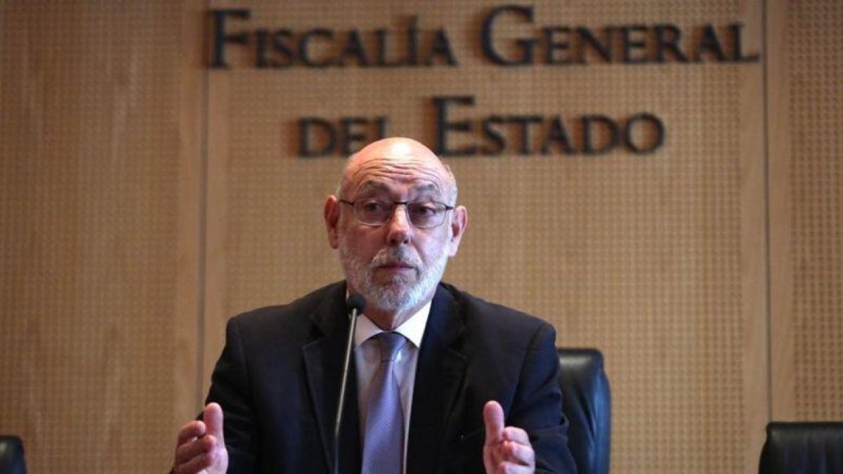 José Manuel Maza, fiscal general del Estado.-JUAN MANUEL PRATS
