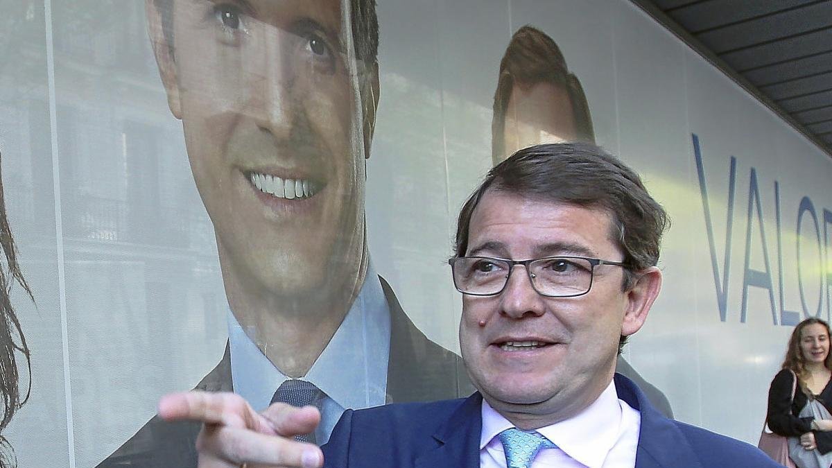 Alfonso Fernández Mañueco, en una imagen de archivo.-JUAN LÁZARO / ICAL