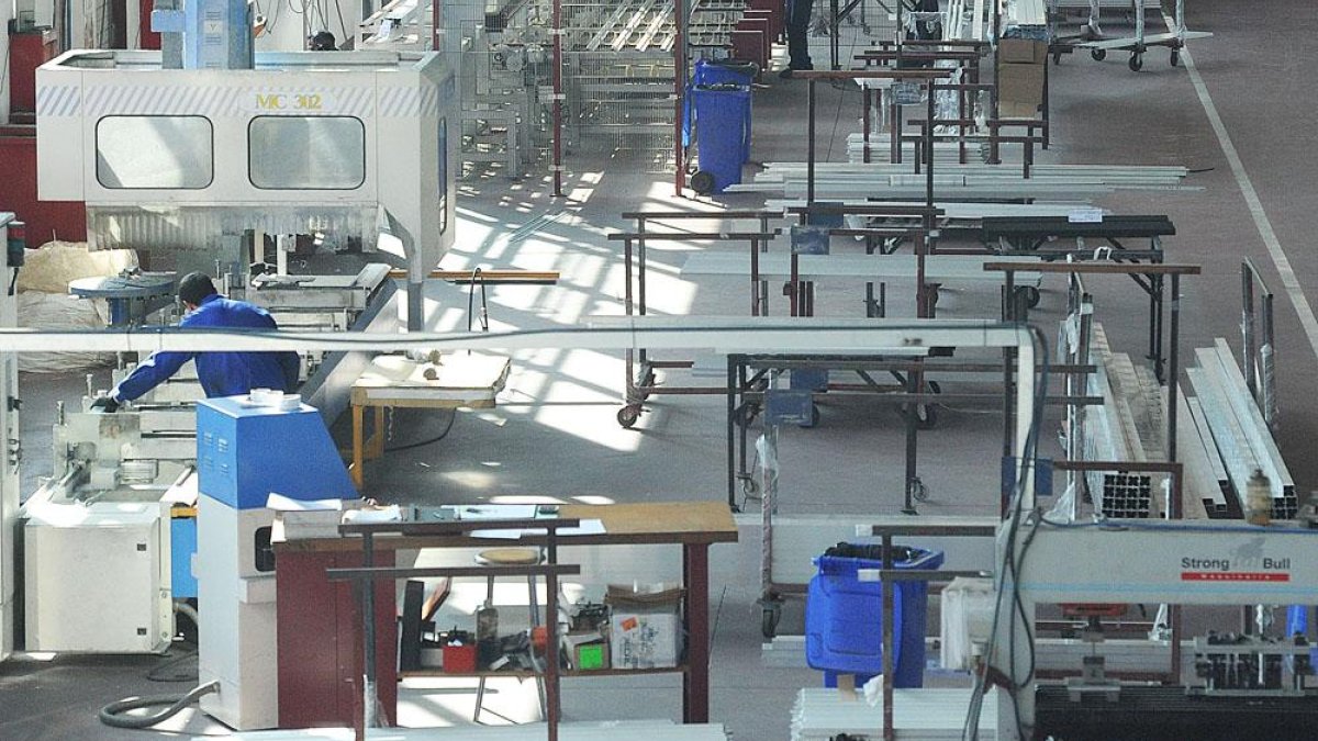 Imagen del interior de una empresa.-ISRAEL L. MURILLO