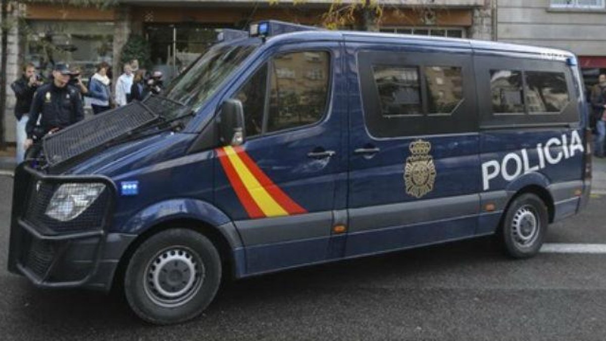 Vehículo de la Policía Nacional.-DANNY CAMINAL