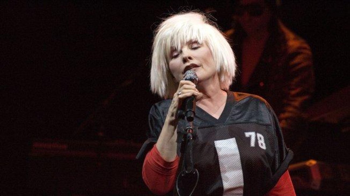 Debbie Harry, durante un concierto en Glasgow, en agosto del 2014.-
