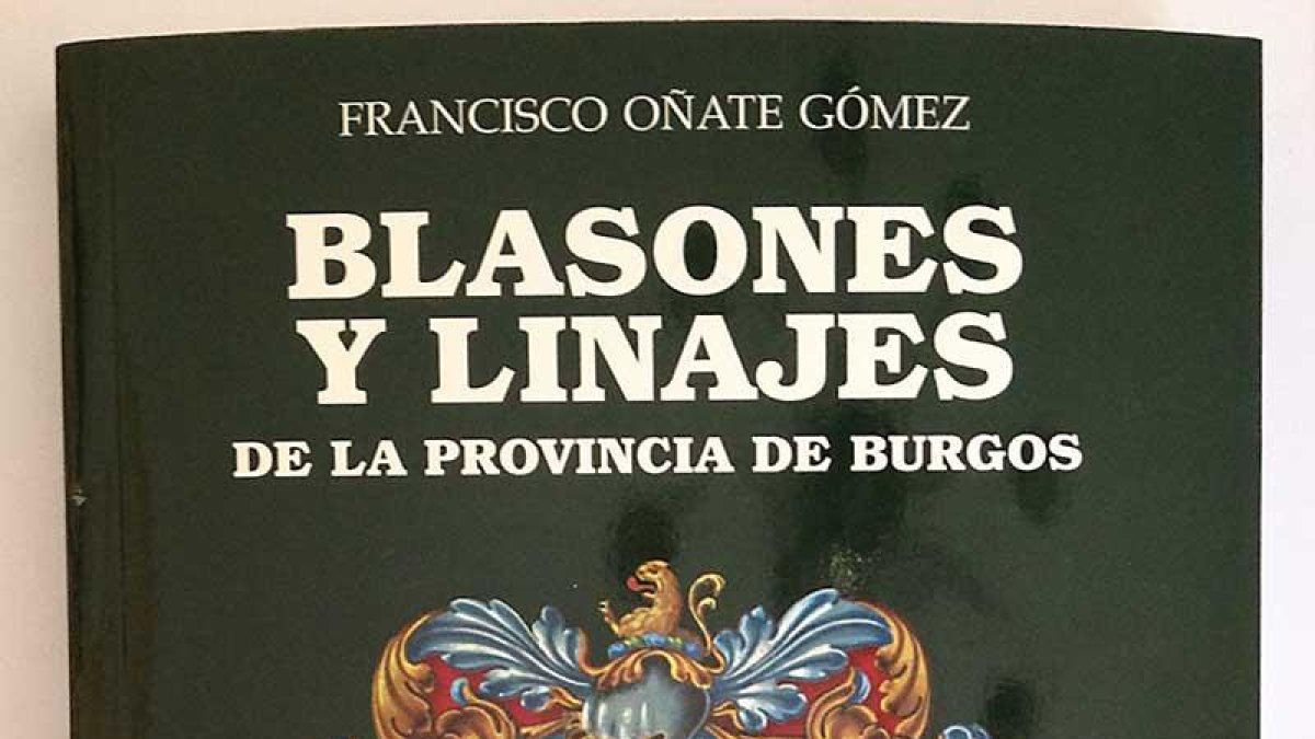El nuevo libro de Franciso Oñate.-ECB