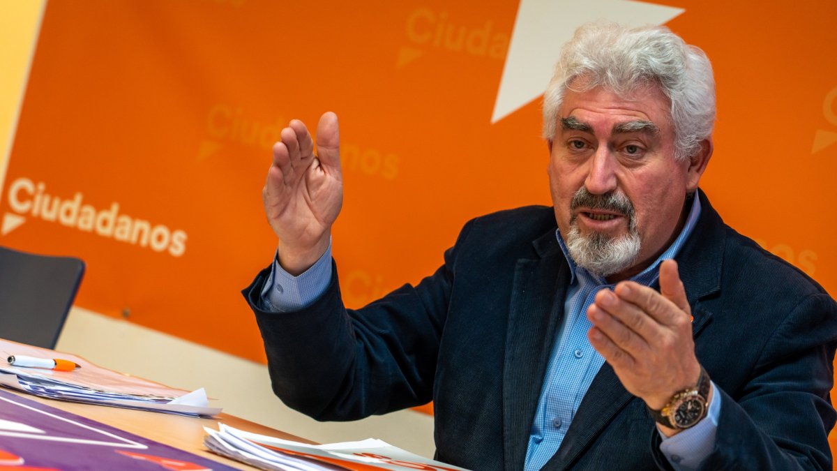 José Ignacio Delgado es el portavoz de Ciudadanos por Burgos.