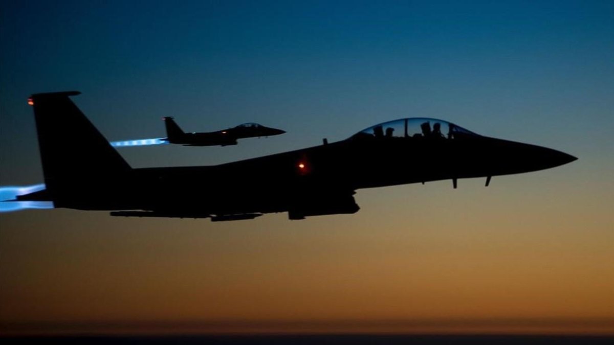 Dos aviones F-15. /-AFP / MATTHEW BRUCH