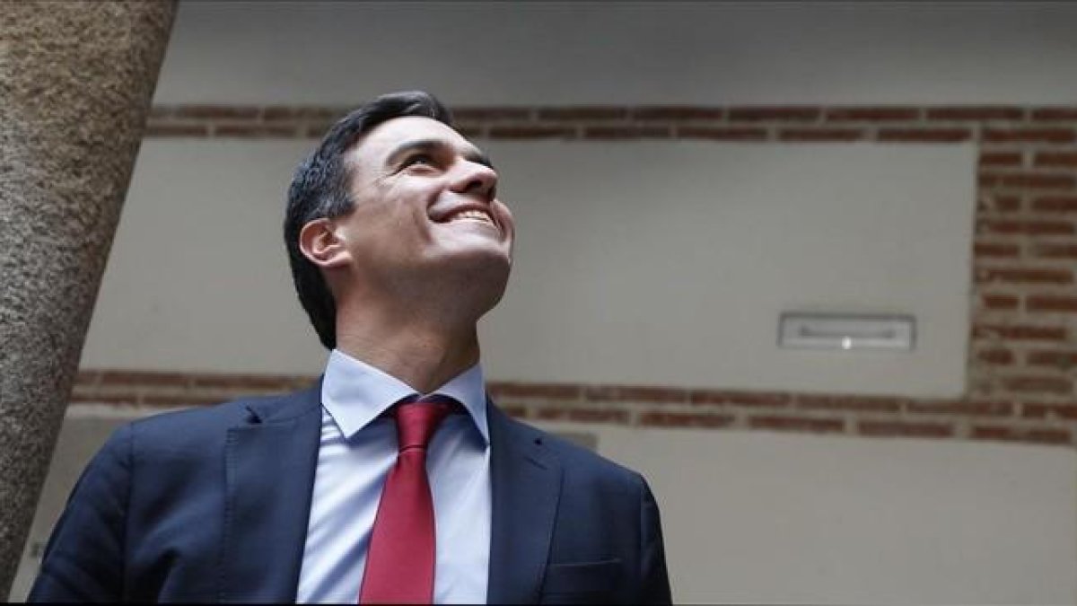 Pedro Sánchez, el pasado miércoles en Madrid.-AGUSTÍN CATALÁN