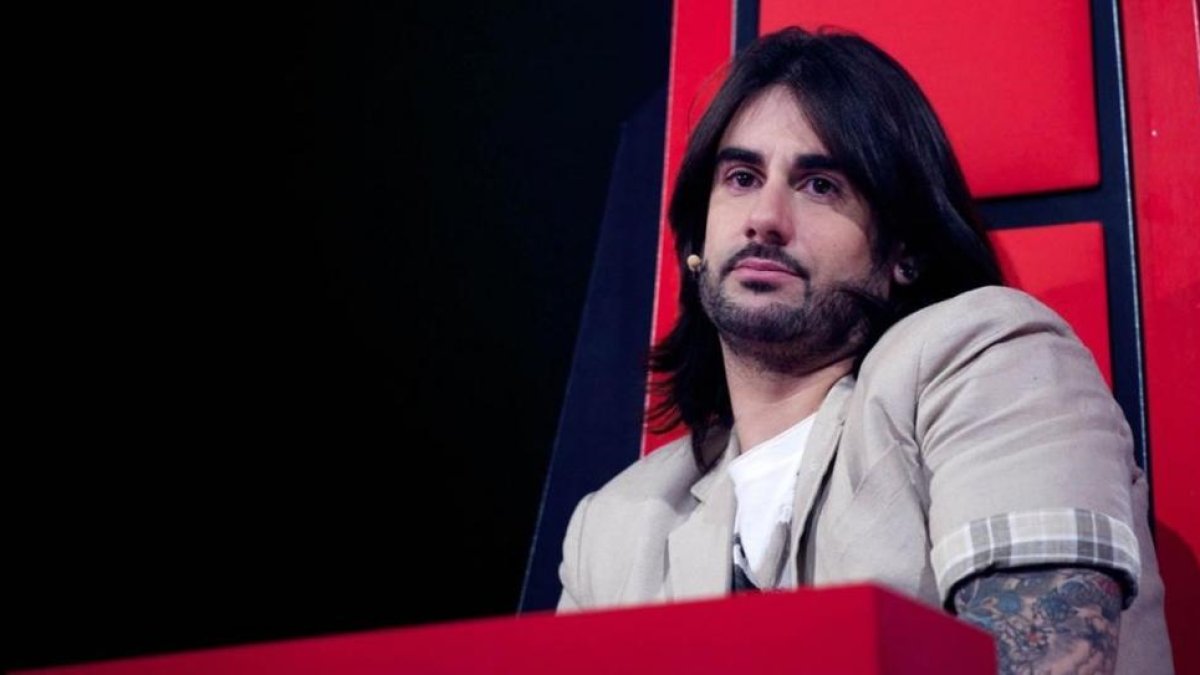 Melendi, en la primera temporada de 'La voz'.-MEDIASET / JUAN NAHARRO