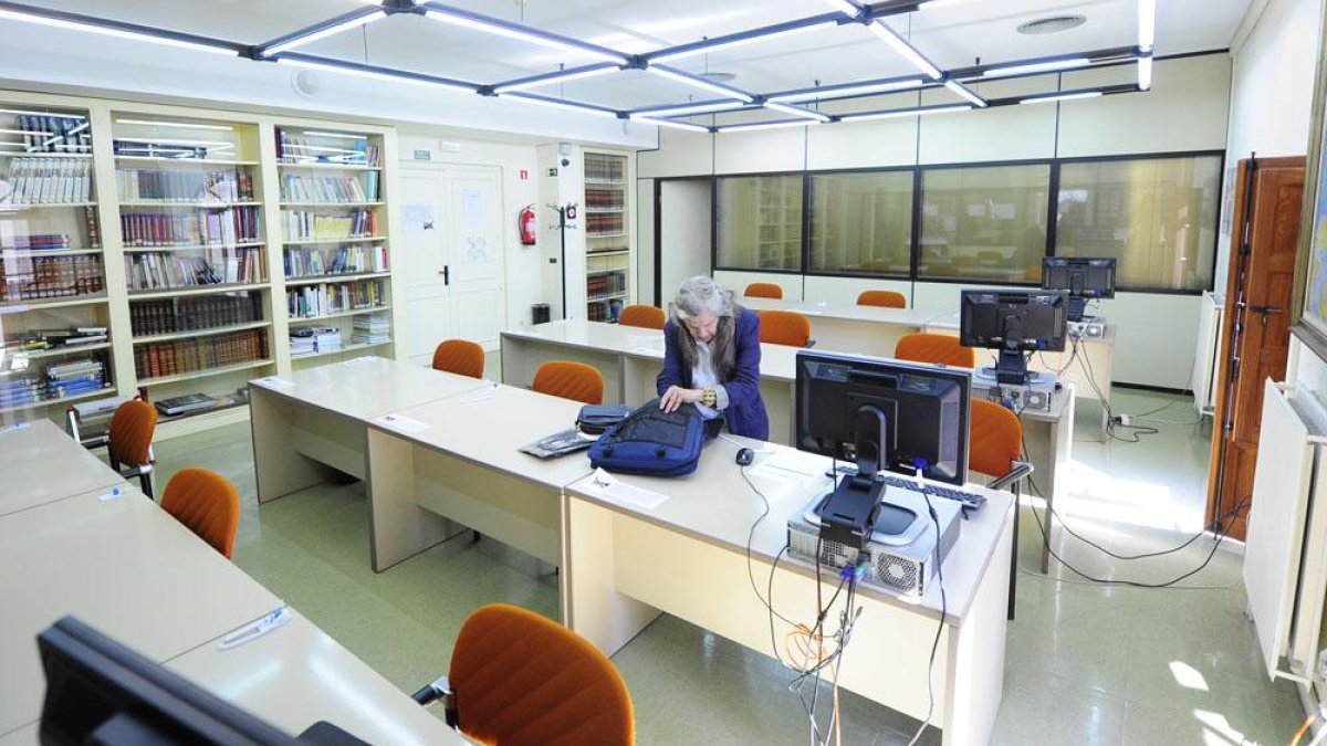 Interior del Archivo Municipal. ECB