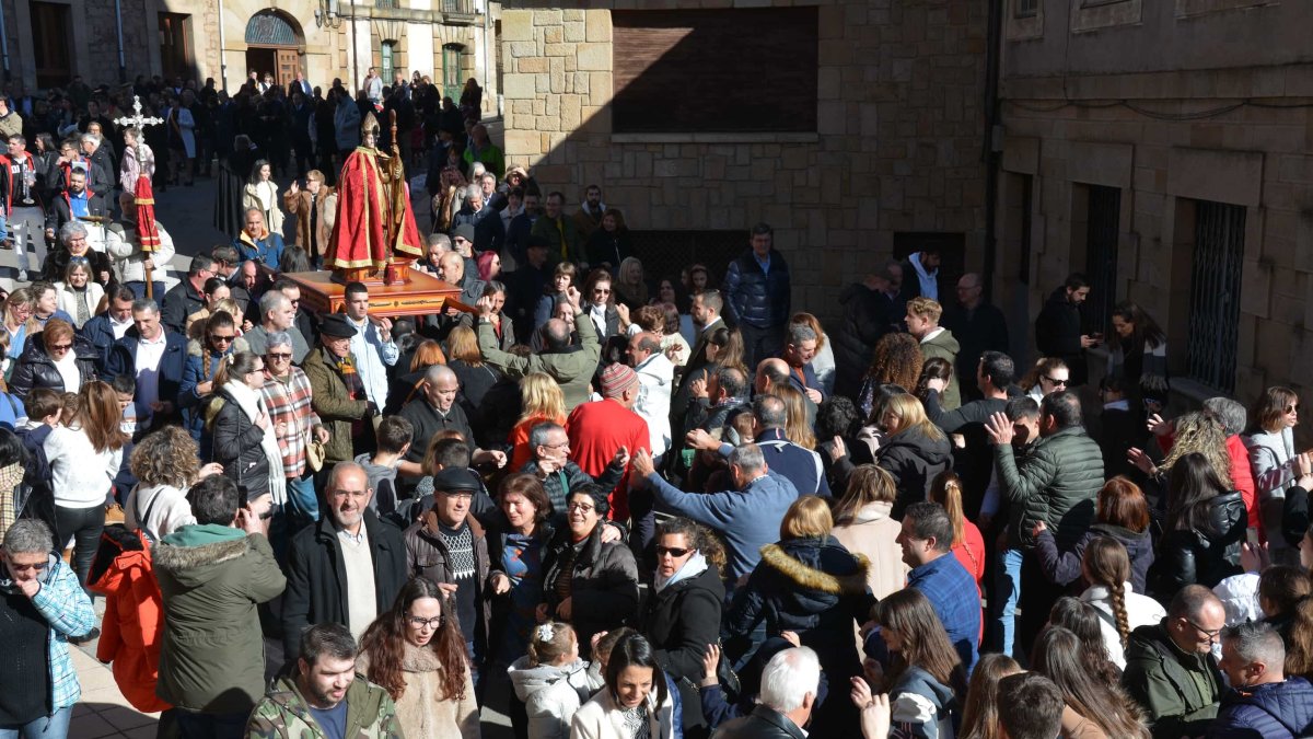 Quintanar, en fiestas por las Candelas y San Blas. R. Fernández