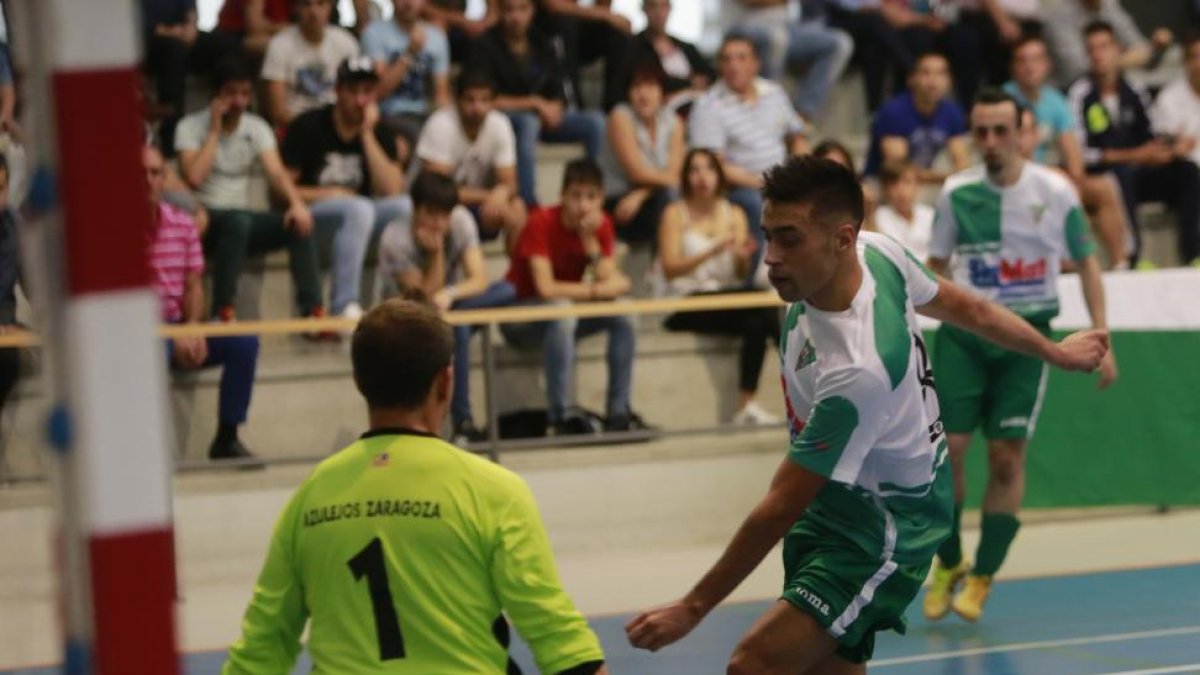 El BigMat Juventud cayó en la cancha del Zierbena.-RAÚL OCHOA