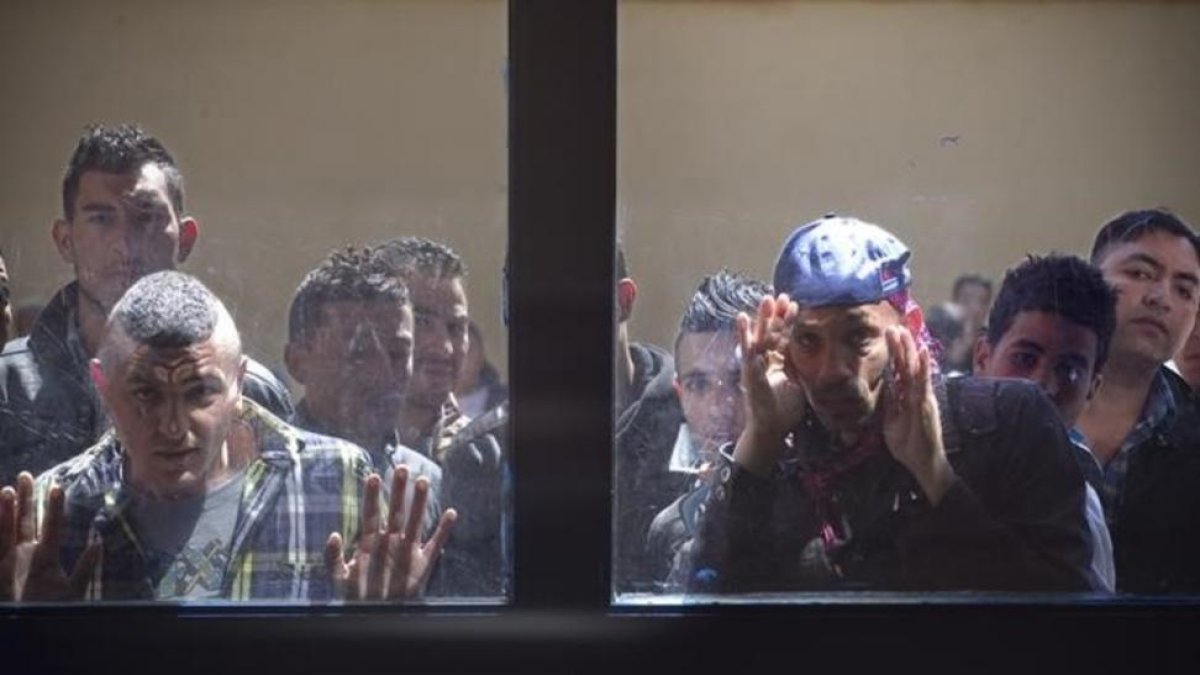 Centro de internamiento de extranjeros en la Zona Franca de Barcelona.-JOAN CORTADELLAS