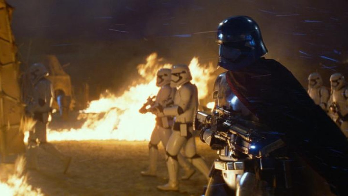 Fotograma de 'Star Wars. El despertar de la fuerza'.-