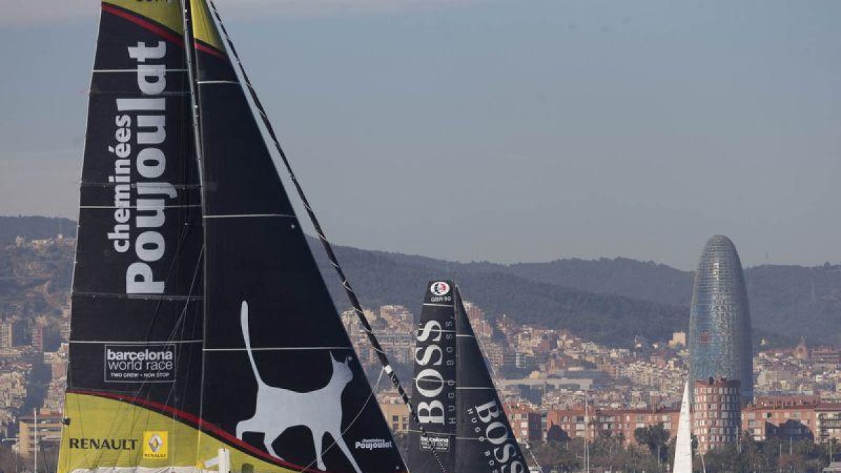 Imagen de la última edición de la regata.-GILLES MARTIN-RAGET/ BARCELONA W