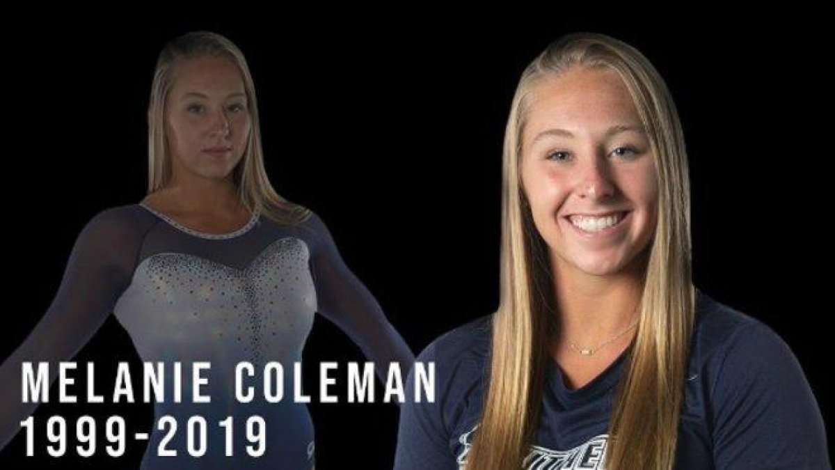 Melanie Coleman ha fallecido a los 20 años.-INSTAGRAM SCSU ATHLETICS