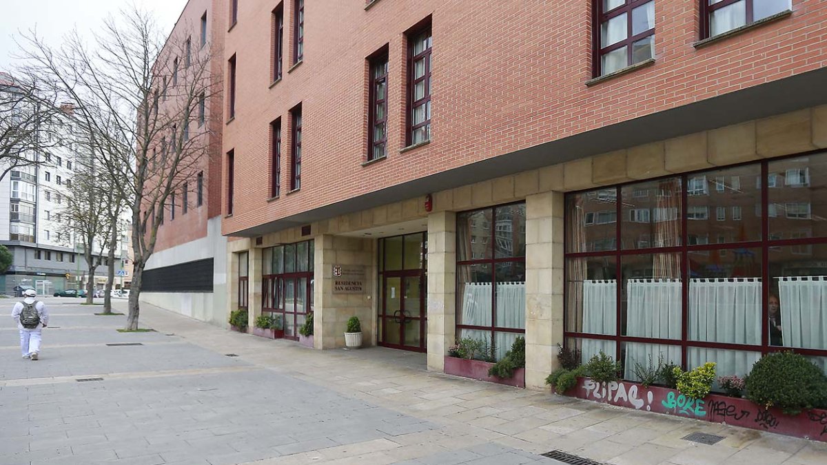 Imagen de la residencia de ancianos de San Agustín. RAÚL G. OCHOA