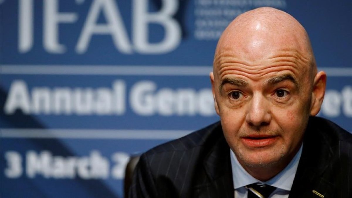 El presidente de la FIFA, Gianni Infantino.-REUTERS