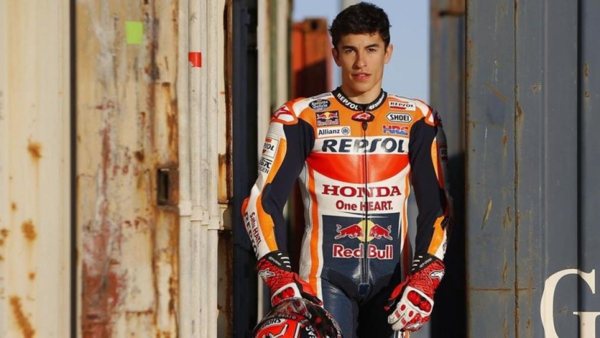 Marc Márquez, tricampeón del mundo de MotoGP con Repsol-Honda.-REPSOL MEDIA / JAIME OLIVARES