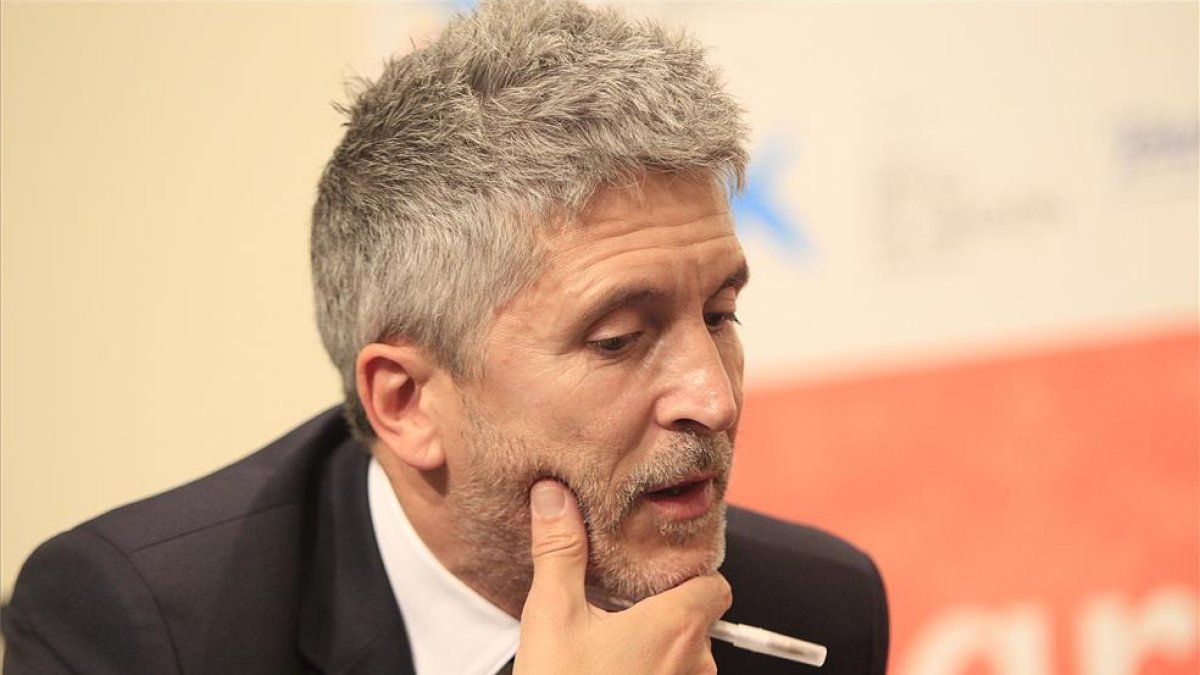 El ministro del Interior, Fernando Grande Marlaska, en una foto de archivo.-CHUS MARCHADOR