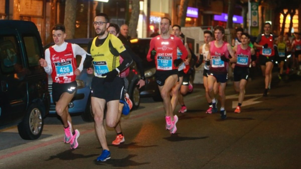 Un momento de la San Silvestre de 2019. RAÚL OCHOA