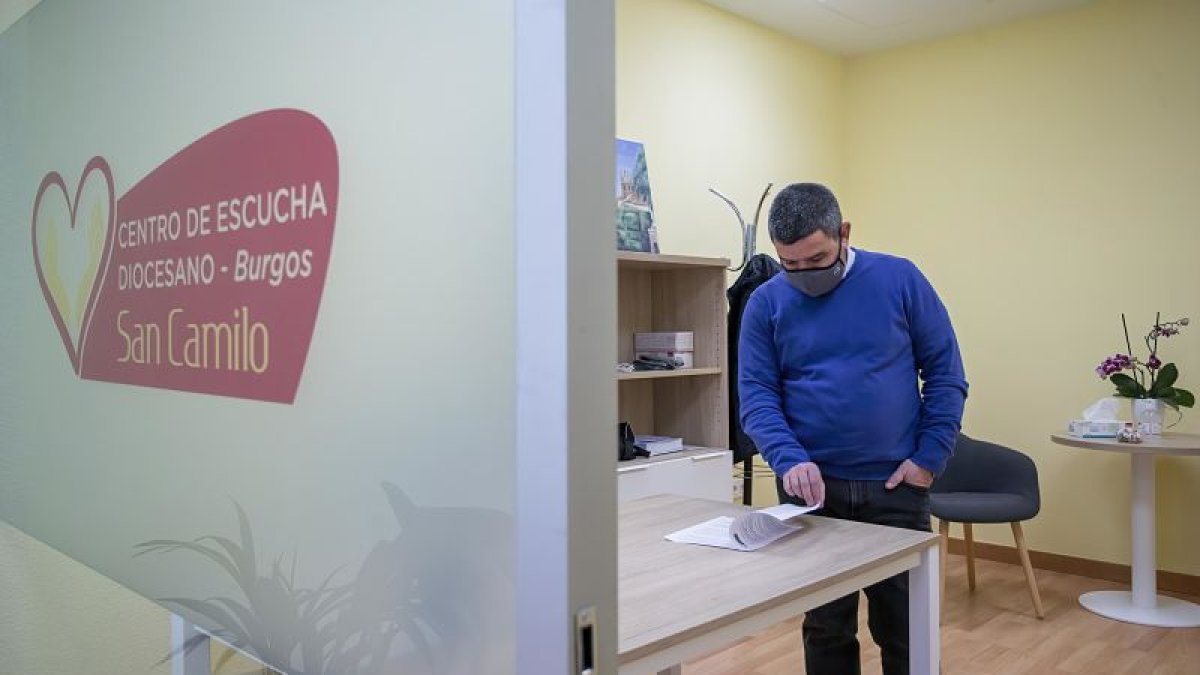 Este centro comparte instalaciones con la sede de Acción Católica en la plaza particular de Clunia. SANTI OTERO