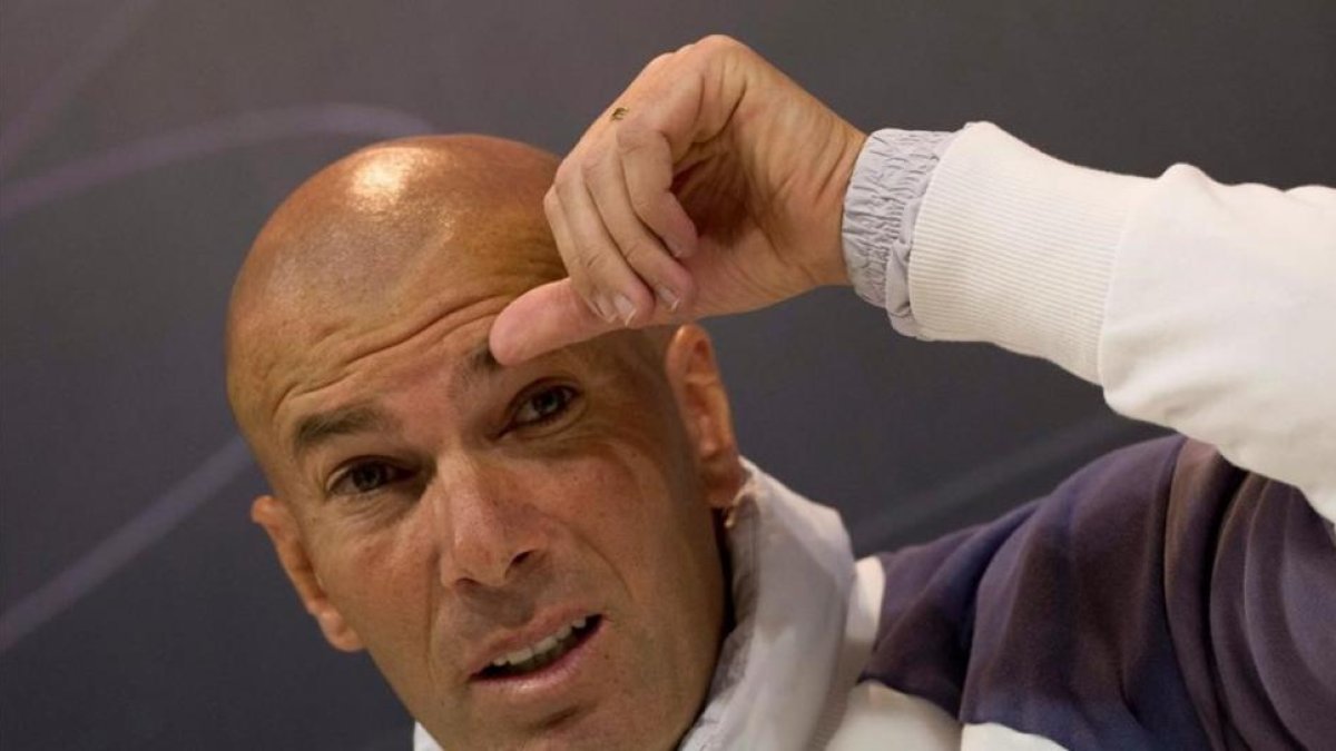 Zinedine Zidane.-REUTERS/ SERGIO PÉREZ
