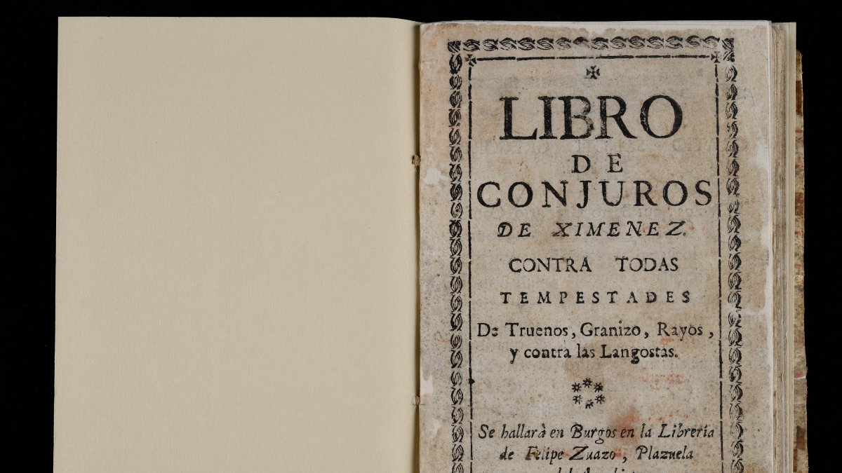 'Libro de Conjuros' de Villegas después de la restauración. ECB